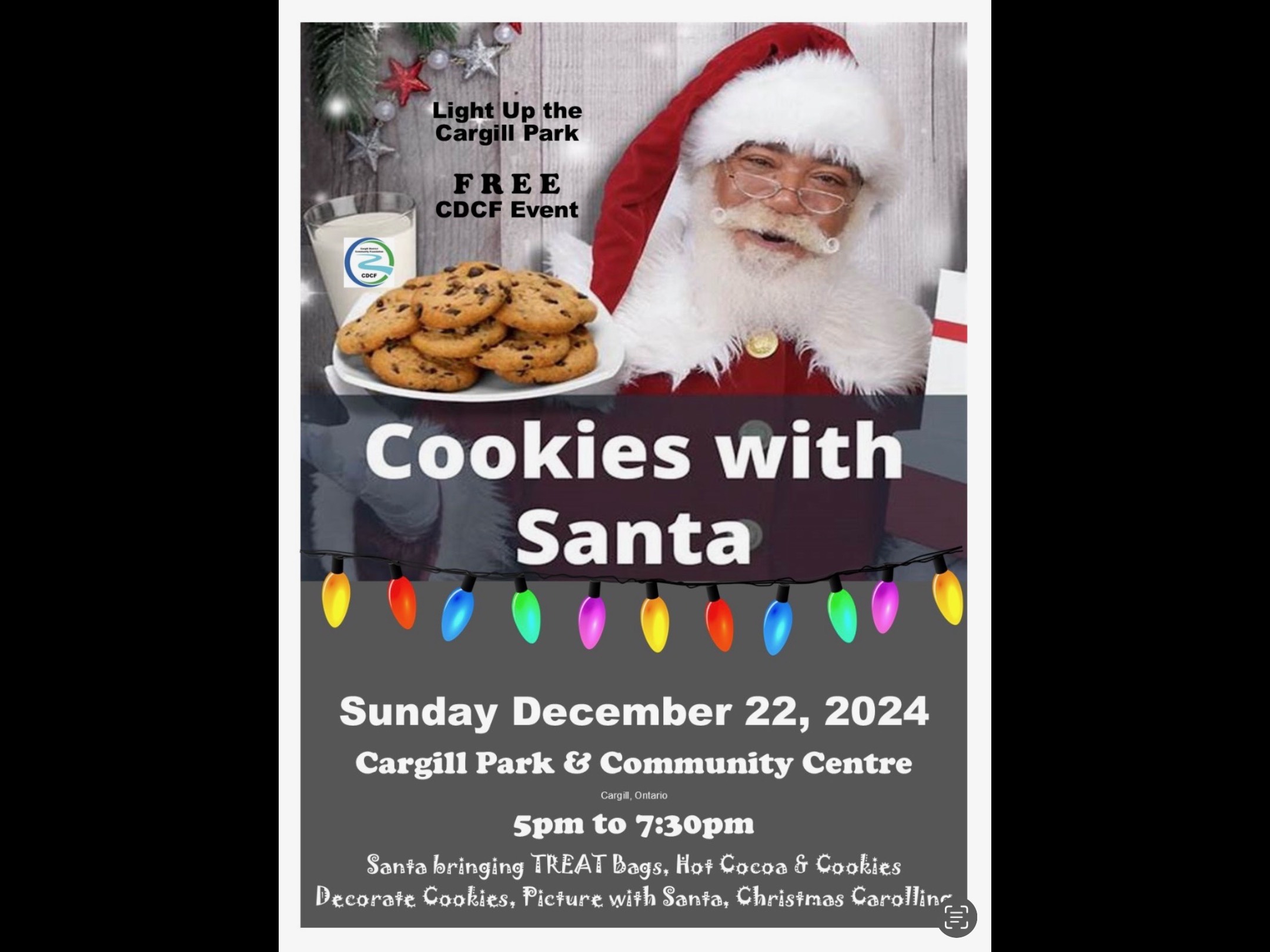 Cookies with Santa 2024